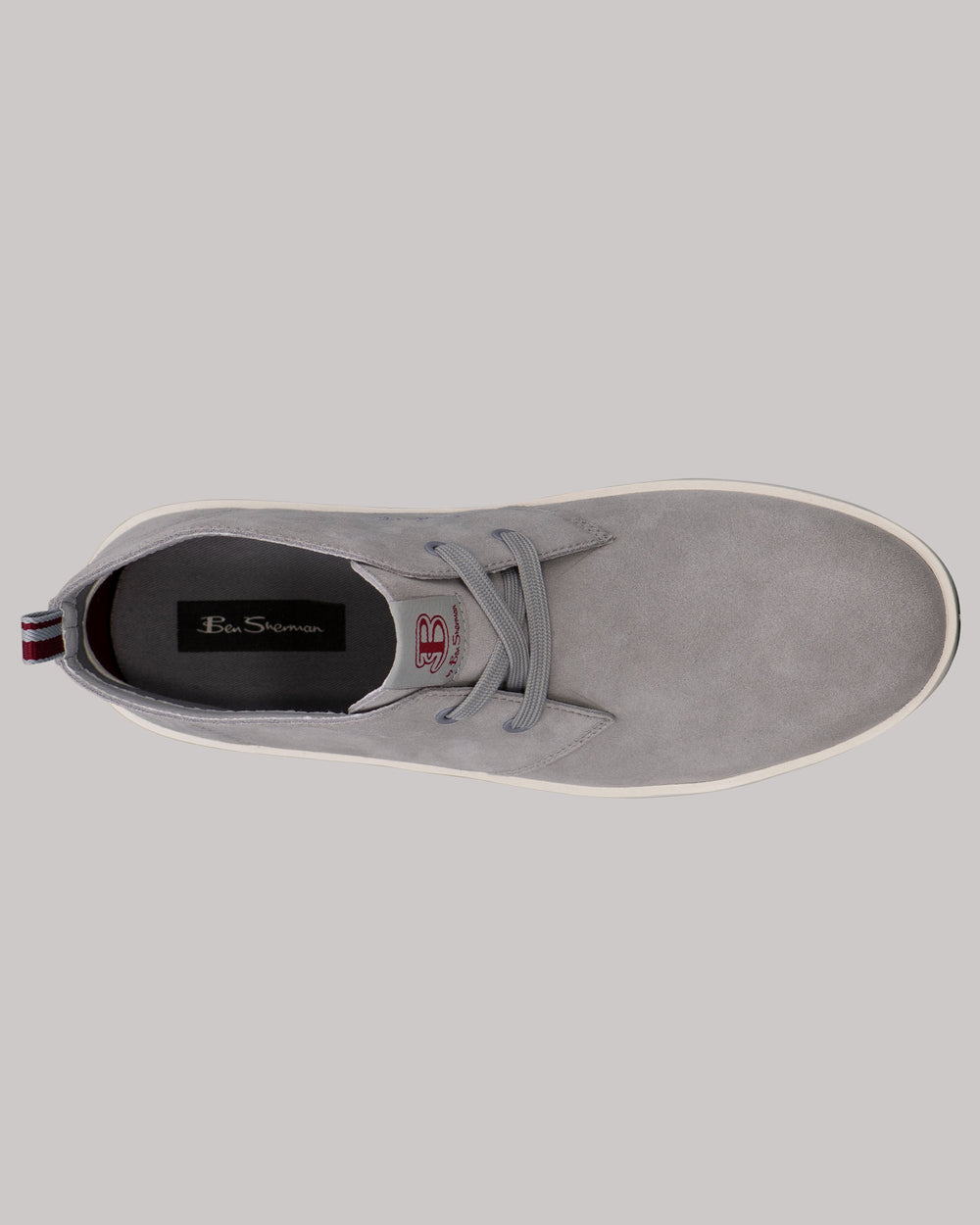 Botte Ben Sherman Thames Chukka Blanche Rouge | FKE-15899985